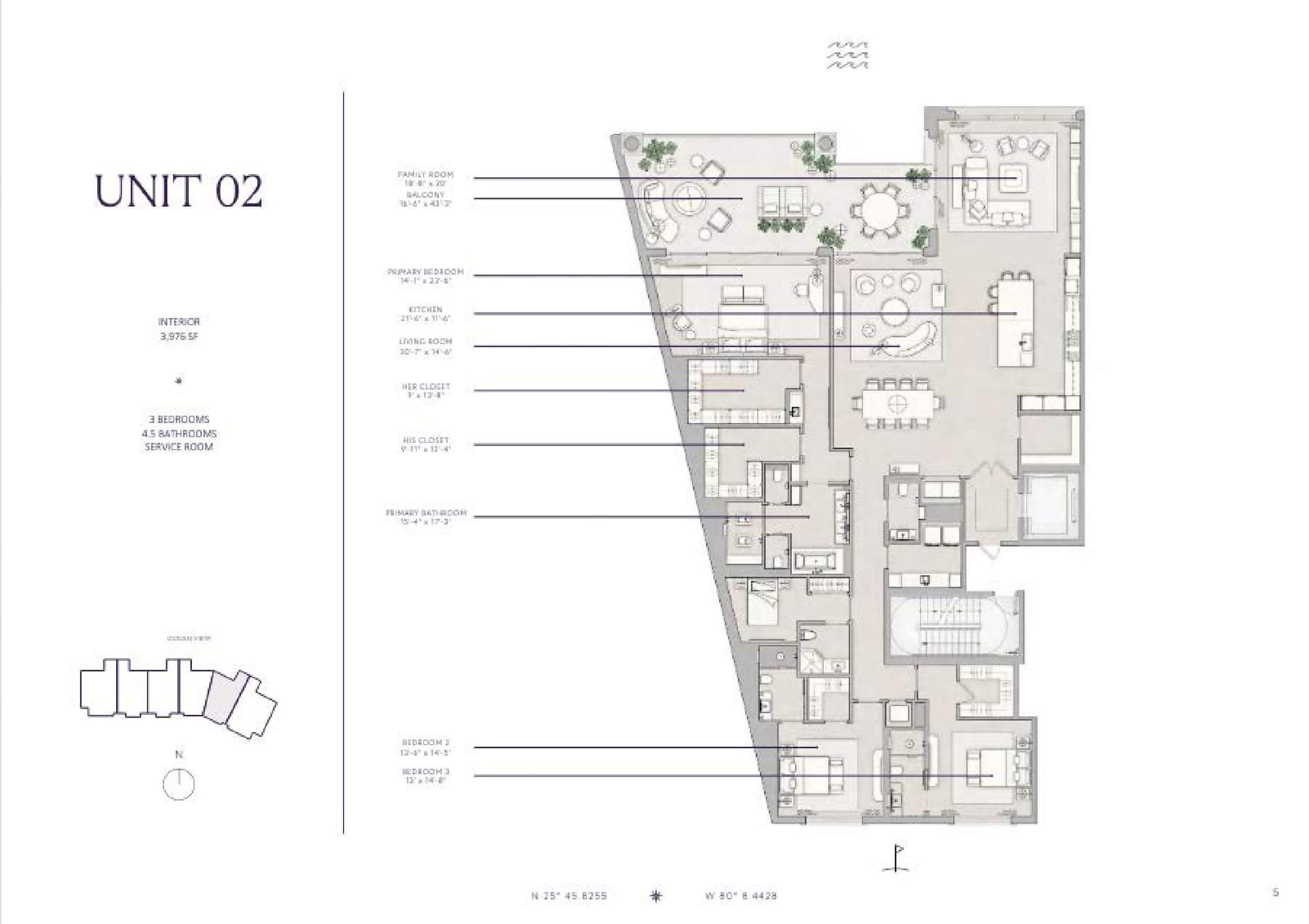 Floor Plan 6 Fisher Island Residence 02