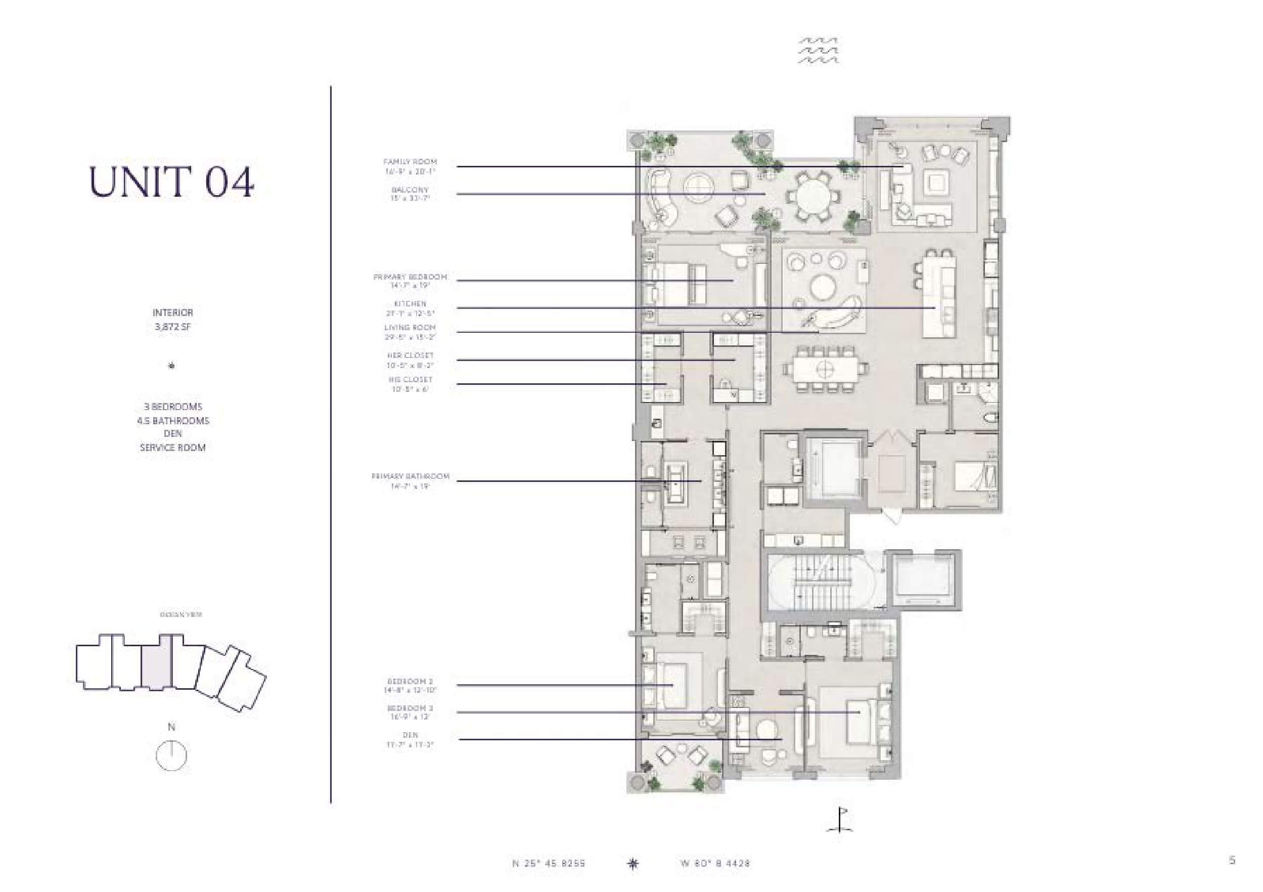 Floor Plan 6 Fisher Island Residence 04