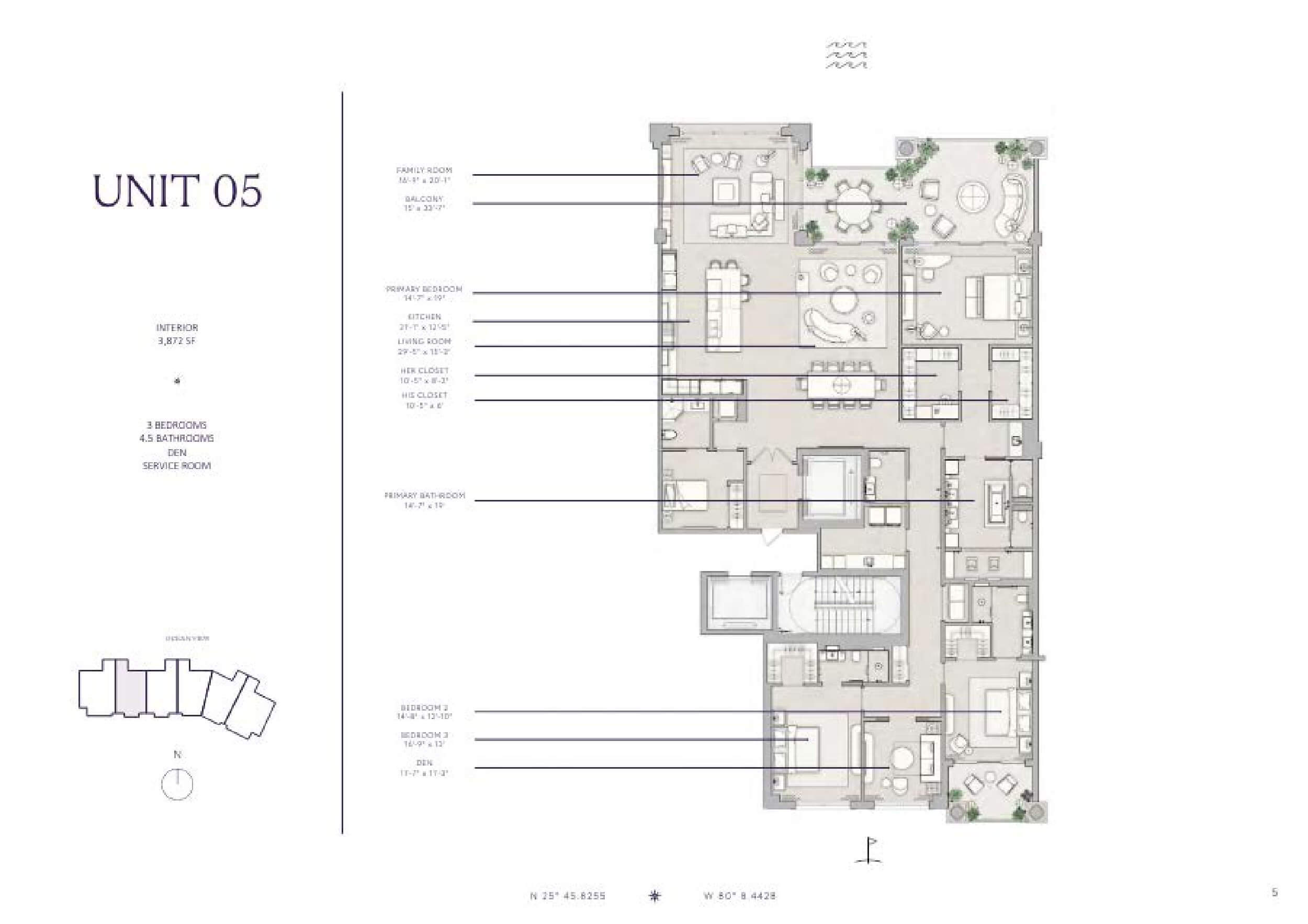 Floor Plan 6 Fisher Island Residence 05